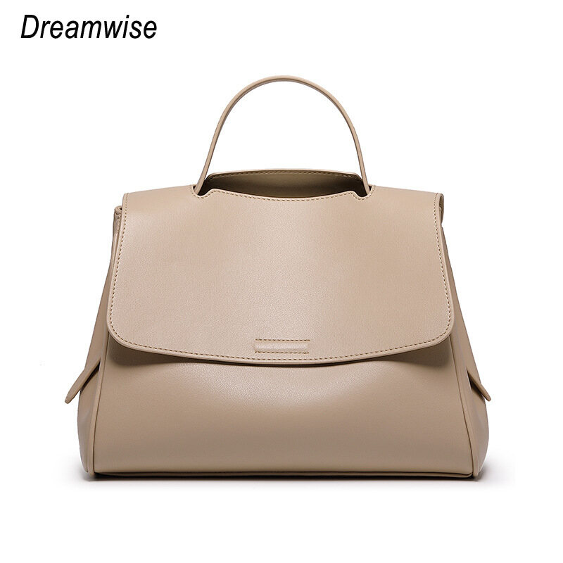 Dreamwise Top-Handle Bags for Women New Genuine Cow Leather Handbags Fashion Wild High Capacity Ladies Shoulder Crossbody Bag ราคา 1,513 บาท*ส่งฟรี