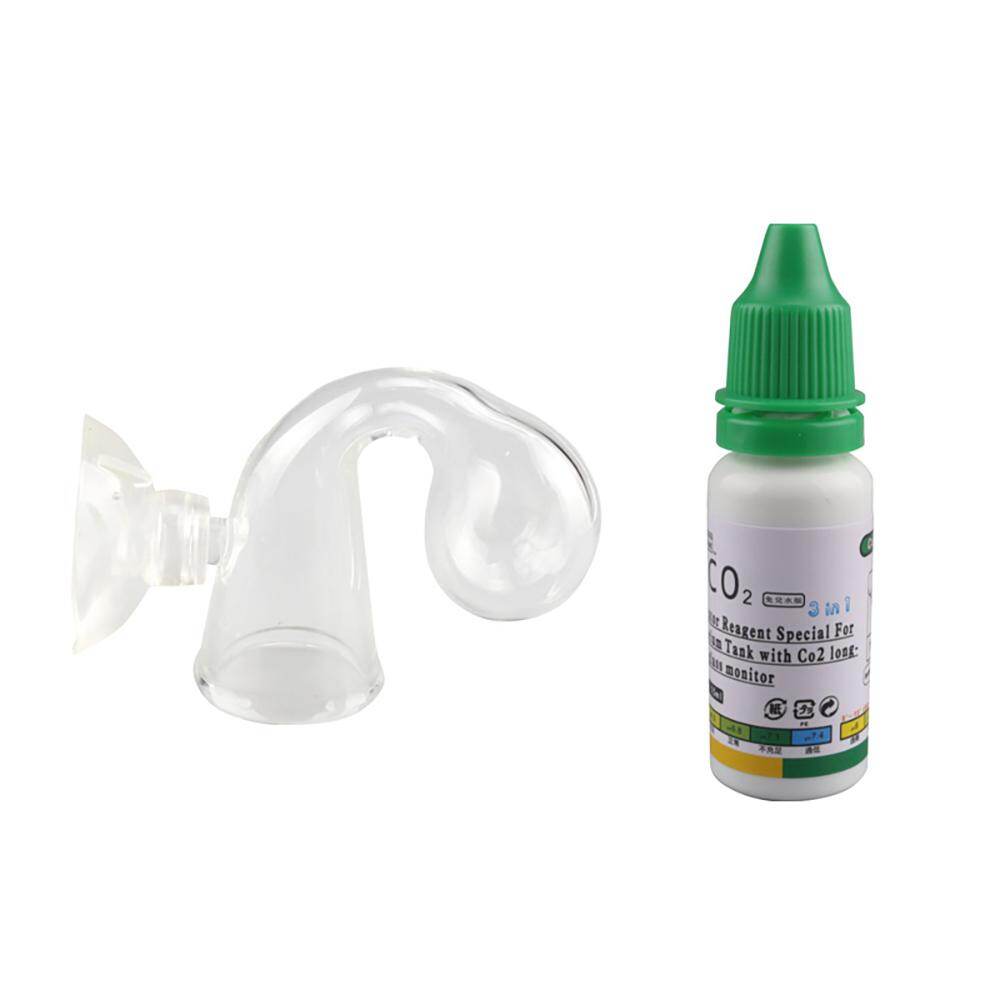 Thiết bị kiểm tra thả kính co2 cho bể cá thiết bị kiểm tra chỉ báo ph dài hạn, 15ml