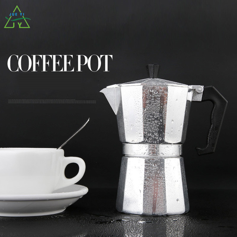 Ks bình pha cà phê bình bát giác dày châu âu bình moka pha cà phê thủ công ý nổ bình chiết lạnh dụng cụ pha cà phê