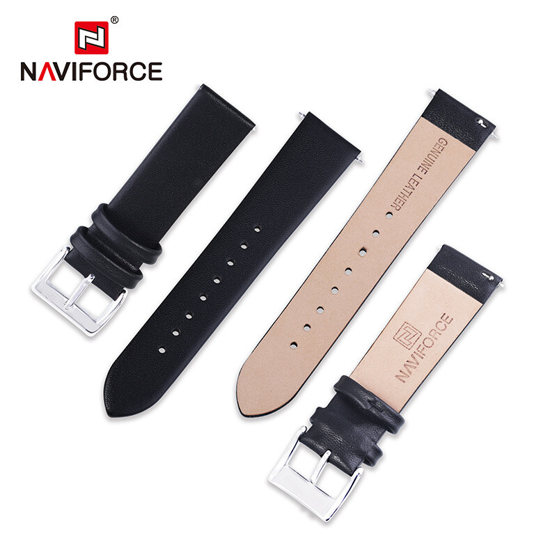 Naviforce dây da đồng hồ nam