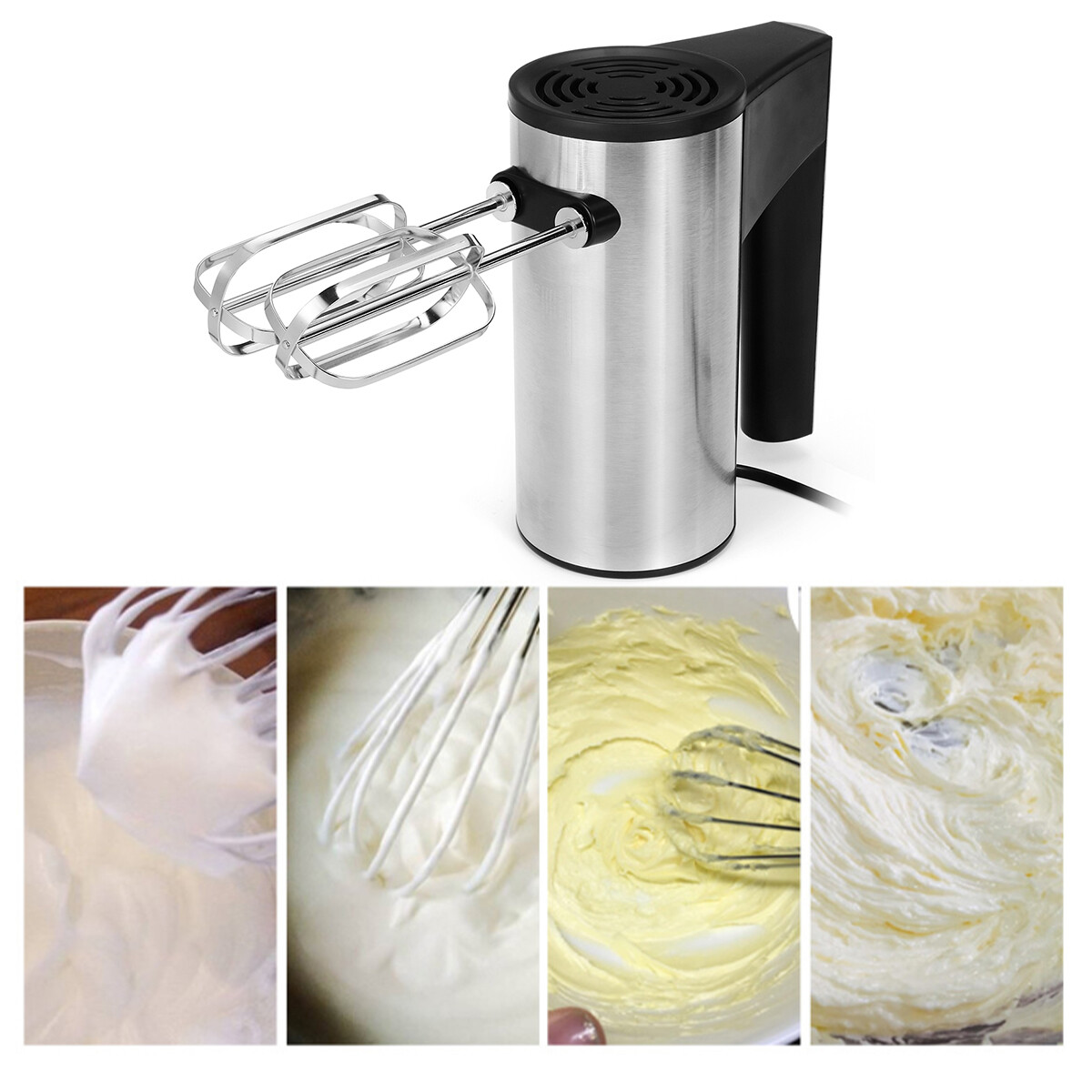 Shop Generic Sokany 220240V 5 Speed Handheld Electric Food Egg Blender Milk Dough Mixer Machine