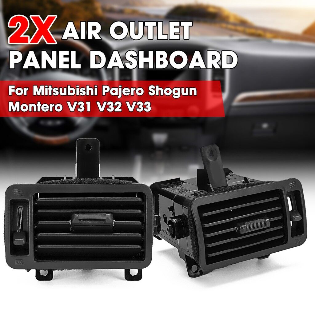 Huiyisunny 2X Air Outlet Panel Dashboard For Mitsubishi Pajero