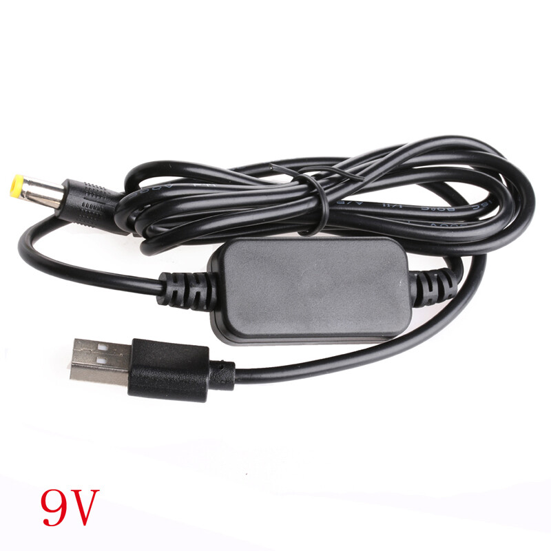 Cáp chuyển đổi dc-dc, giắc cắm usb 5v đến 9v/12v dc 5.5mm x 2.1mm mô-đun tăng áp