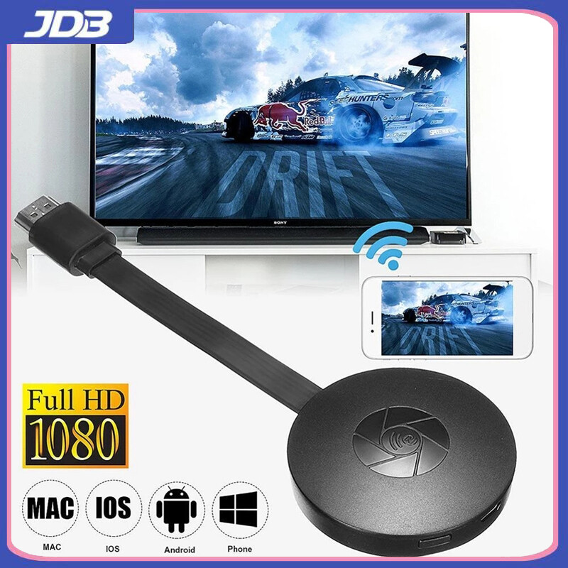 Thiết bị không dây cùng màn hình jdb 2.4g hỗ trợ bộ thu hiển thị mirascreen g2 1080p dongle wifi miracast tương thích hdmi anycast màn hình gương cho android ios