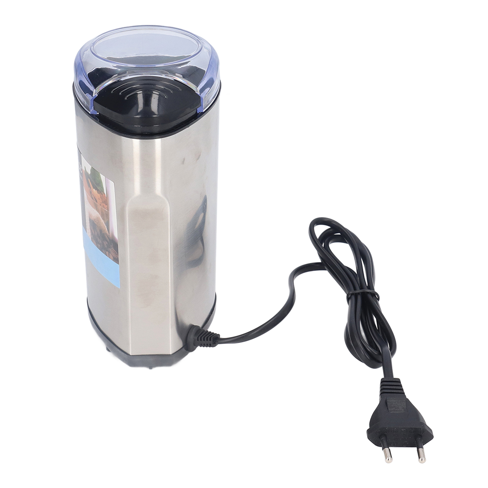 Máy xay cà phê điện An toàn Công suất 85g Máy xay cà phê dùng để gia vị Các loại hạt Ngũ cốc Phích cắm EU 220‑240V