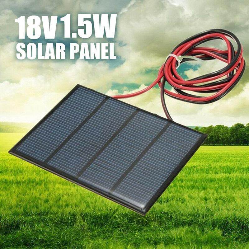 Ministar 1.5 W 18 V MINI แผงเซลล์แสงอาทิตย์พลังงานโทรศัพท์มือถือขนาดเล็กที่ชาร์จแผงโซลาเซลล์