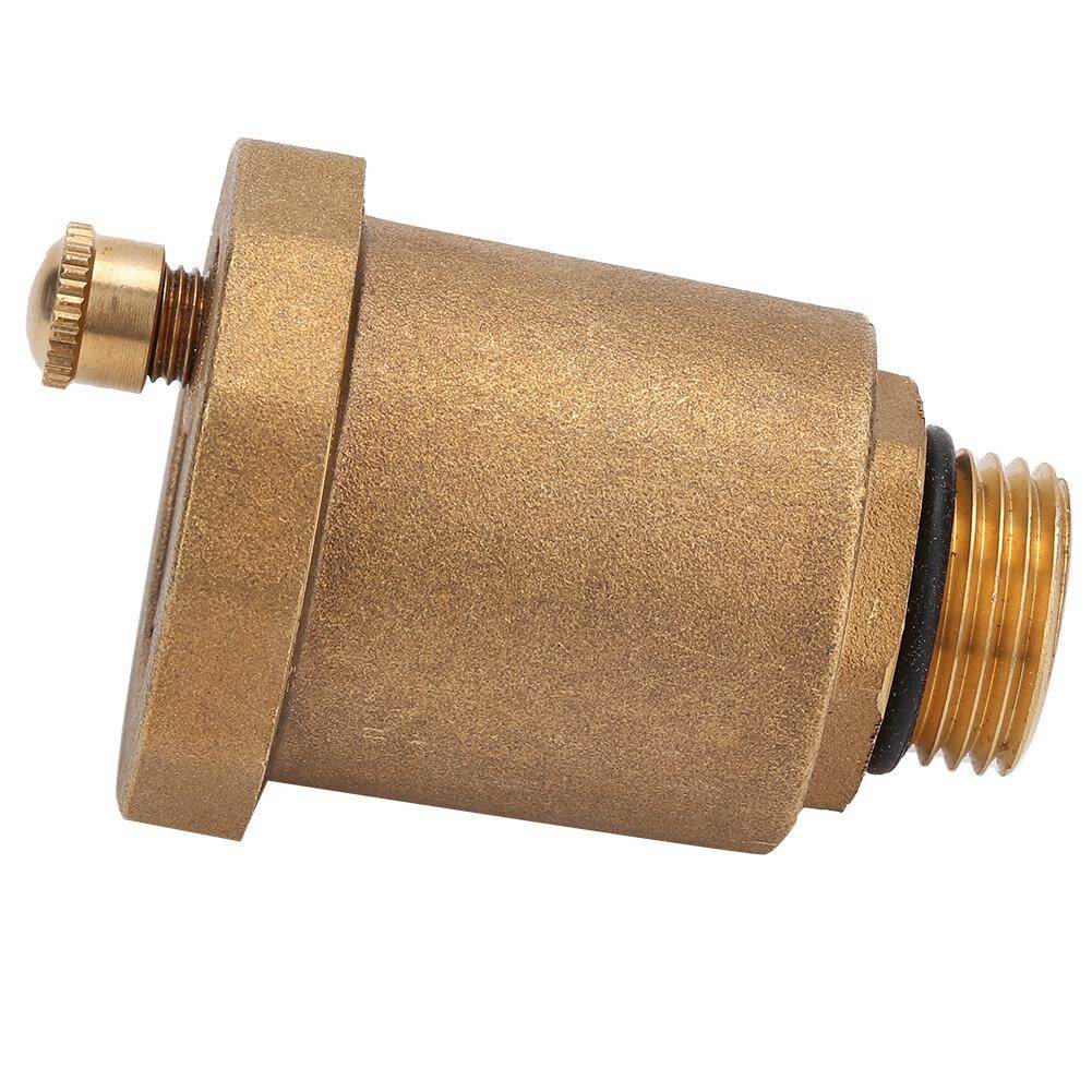 Van thông hơi một chiều tự động bằng đồng van xả khí ren đực g1/2"