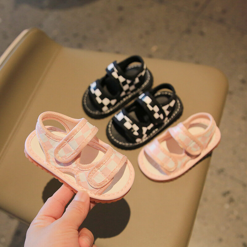 Sanitkun Wisebaby In Stock Summer New Fashion Baby Sandals with Sound