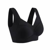 MeooLiisy Sexy Deep V Bras Women Bralette L-3XL Plus Size Wireless Bra Solid Color Seamless Underwear Lingerie 2022