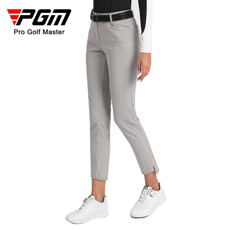 PGM Women Golf Pants High Elastic Soft Trousers for Ladies Spring Summer Outdoor Sports Clothing KUZ143
