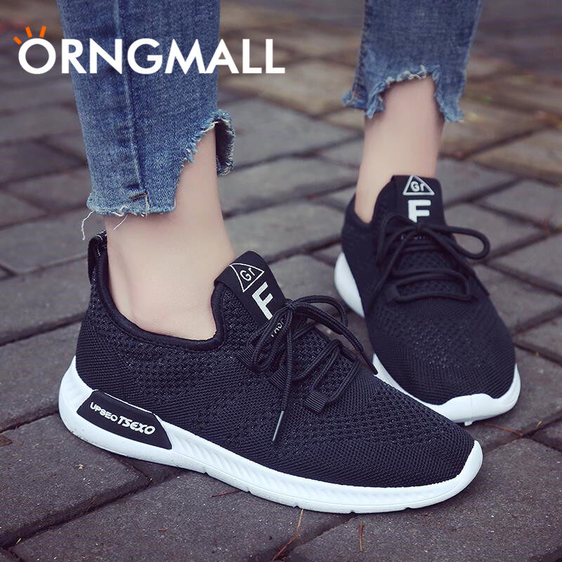 ORNGMALL 2023 Ladies Casual Shoes Shallow Mouth Sneakers Ladies Sports Shoes Breathable Sports Shoes Ladies Shoes ราคา 379 บาท*ส่งฟรี