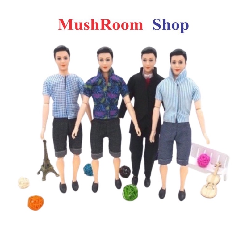 Búp bê ken nam cao 30cm cho bé