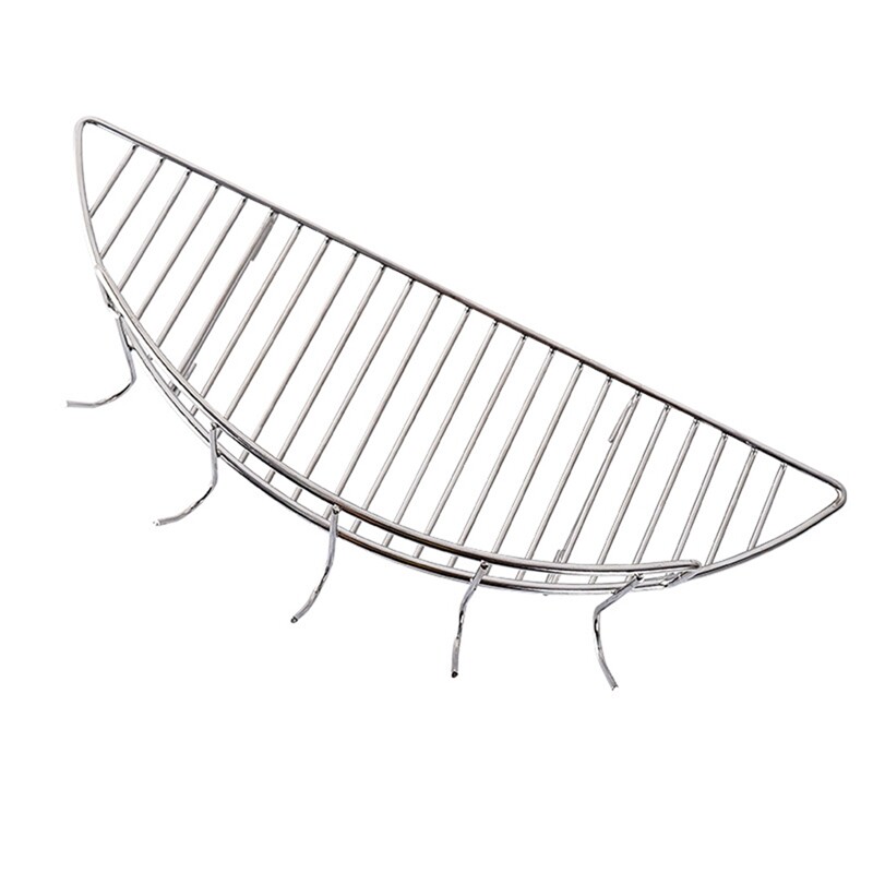 304 Stainless Steel Semicircular BBQ Grill Mesh Home Roast Nets Bacon Grill Tool Iron Nets Barbecue Accessories