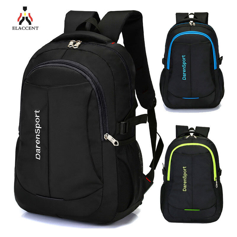 ELACCENT balo nam balo du lịch balo đựng quần áo balo chống nước cặp đi học nam Ba lô dung tích lớn Trường Trung Học Cơ Sở Trung Học Ba lô học sinh Túi đựng máy tính Ba lô du lịch nam và nữ