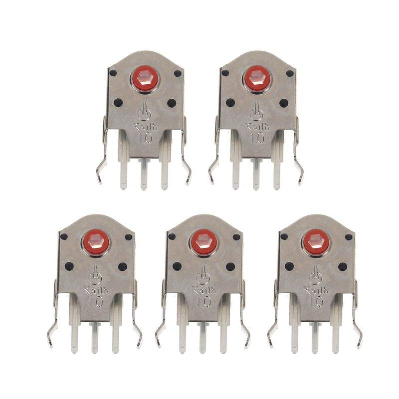 5 bộ giải mã chuột kailh phiên bản mới chính hãng bộ giải mã chuột lõi đỏ 7mm/9mm/10mm/11mm, độ chính xác cao dành cho chuột logitech razer