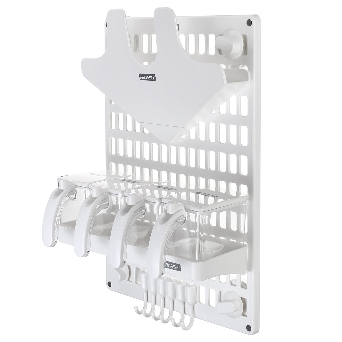 Generic Spice Rack Organizer Wall Door Mount Storage Shelf