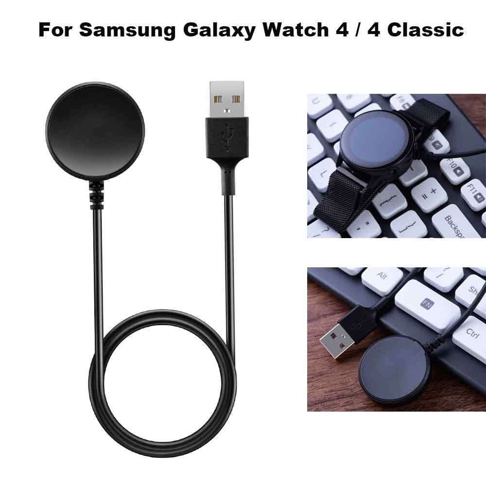 For Samsung Galaxy Watch 4 Classic 42mm 46mm Charger Replacement USB Charging Cable for Galaxy Watch 4 Charging Dock Station