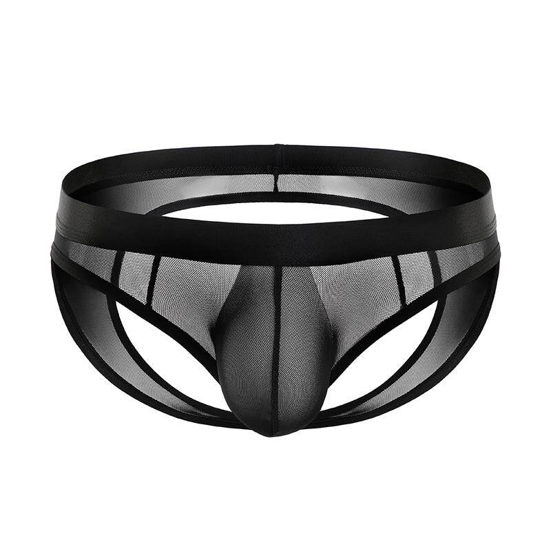 Túi Phồng Nam Quần Lót Đồ Lót Jockstrap Thoáng Khí Cạp Trễ Xuyên Thấu Gợi Cảm
