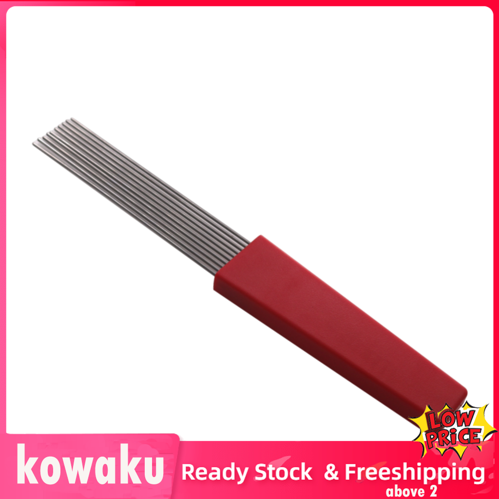 Kowaku Guiro Bàn Chải Scraper Cầm Tay Latin Nhạc Cụ Cho Quà Tặng Hoạt Động Buổi Hòa Nhạc