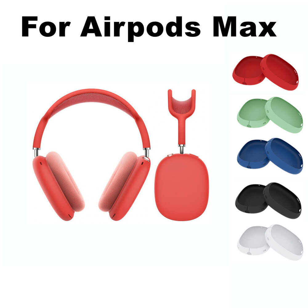 Cho Airpods Max Tai Nghe Trường Hợp Vỏ Tai Nghe Chống Trượt Bằng Silicon Mềm Ốp Lưng Apple Airpods Max