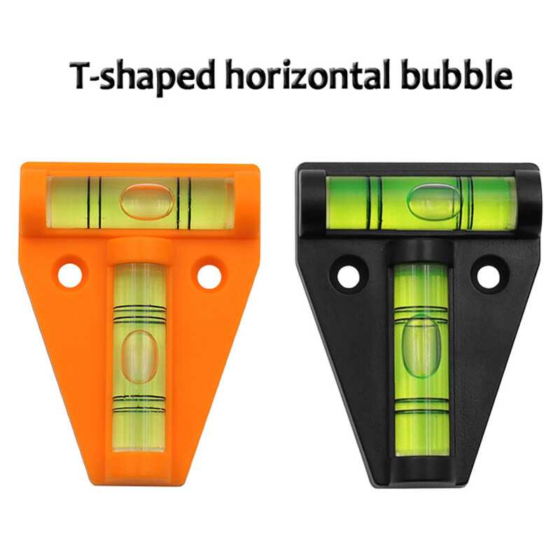 1 Cái 3 Phong Cách Của Mini Spirit Ống Bọt Nước T-Type Hai Cách Tinh Thần Cấp Độ Dụng Cụ Đo