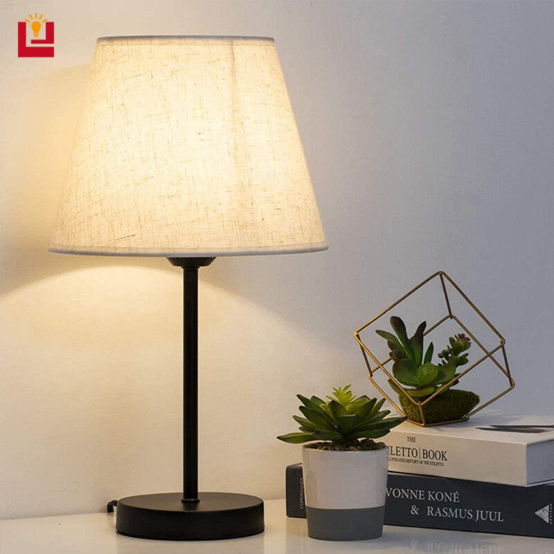 YONUO đèn bàn học Đèn LED Đèn Cạnh Giường Đèn Phòng Khách Đèn Học Đèn Bàn Đèn Trang Trí Phòng Đèn Ngủ Đèn Đọc Sách Đèn Ấm Áp 220V 40W Với Bóng Đèn Vít E27 đèn học để bàn