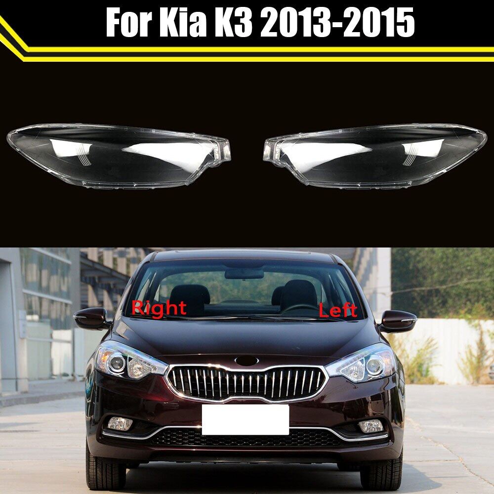Xe đèn pha mặt nạ đèn pha trong suốt Chụp đèn vỏ đèn pha che tròng kính capsfor Kia K3 2013 2014 2015