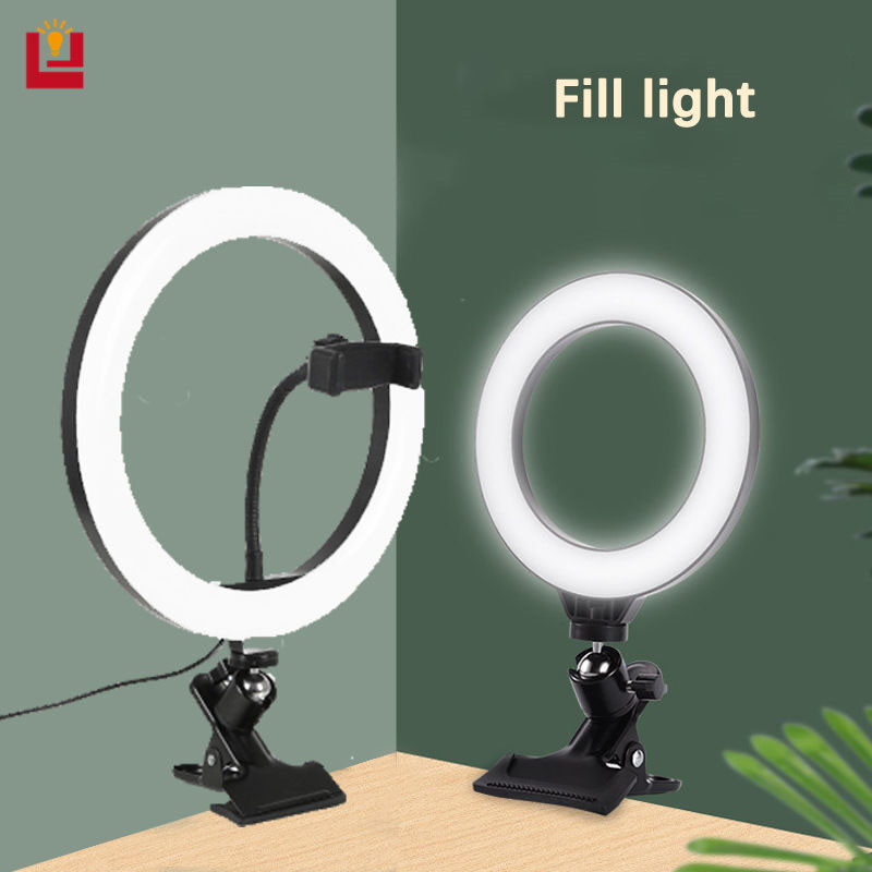 Yonuo đèn lấp đầy đèn led đèn chụp ảnh đèn sống động đèn kẹp ba màu