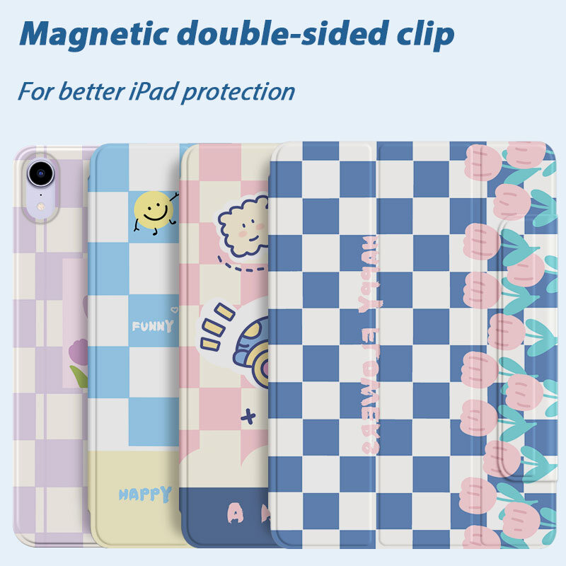 Ốp Lưng Nam Châm Rebound RBP Tương Thích Với iPad Pro 12.9 Inch 2021/2020 Thế Hệ Thứ 5 4  Ốp Thông Minh Có Gắn Nam Châm, Tự Động Ngủ/Thức, Giá Đỡ Bút Chì Và Giá Đỡ Gấp Ba