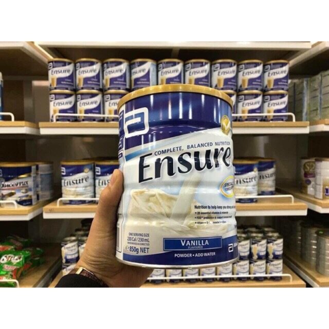 Sữa ensure hàng úc 850gr.