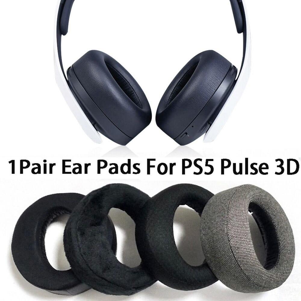 1 cặp miếng đệm tai mút thay thế miếng bọt biển miếng đệm tai cho sony playstation ps5 pulse 3d tai nghe chơi game linh kiện sửa chữa miếng đệm tai nghe chụp tai