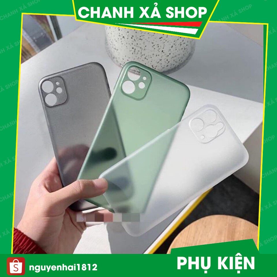 Ốp Lưng Iphone Lụa Nhám chống bám vân tay mã iphone 6 /6s/6plus/7/8/7plus/8plus/X/Xsmax/11/11promax/12/13/pro/max/promax