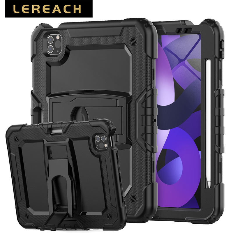 Ốp lưng lereach kickstand vỏ ốp ipad air 5 air 4 ipad pro 11 khung giá đỡ ốp lưng viền chống sốc