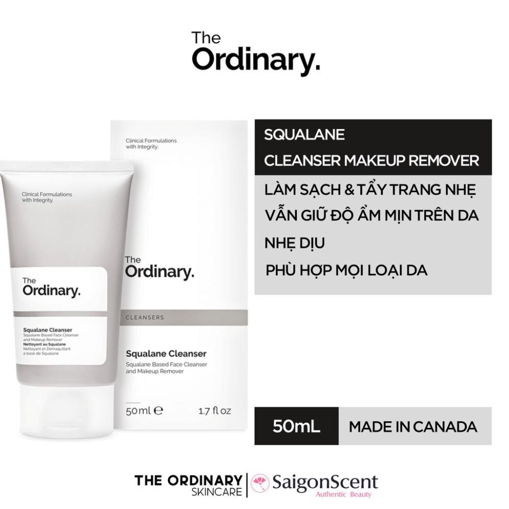 Sữa rửa mặt The Ordinary - Squalane Cleanser