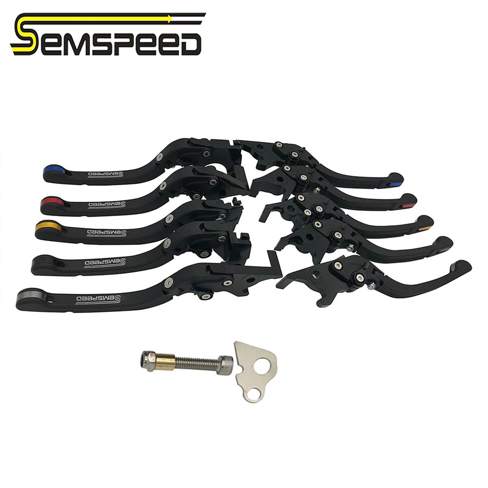 Đòn Bẩy Ly Hợp Phanh Gấp Mới SEMSPEED Với Đòn Bẩy Đỗ Xe Cho Yamaha NMAX N-MAX 155 150 125 NMAX155 2015-2019 2020