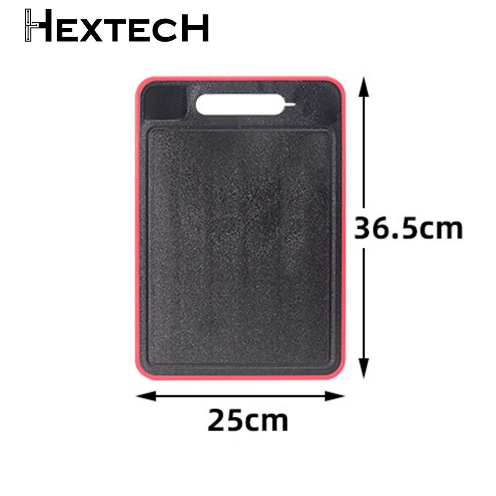 （Be love shop） Double Sided Cutting Board With Thawing Function Multifunctional Cutting Board Alloy Aluminum Thawing Board For Kitchen