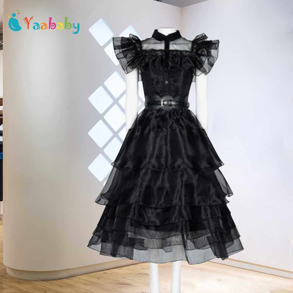 Shop Wednesday Addams Costume Adult at Better Price Online | Lazada  Singapore