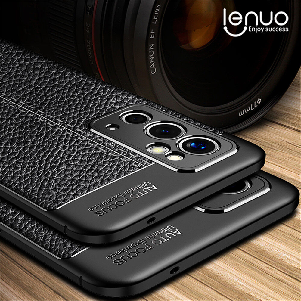 Lenuo Ốp Nhựa TPU Mềm Cho OnePlus 9RT 5G-Vỏ Lưng Silicon Điện Thoại Dermatoglyph Bảo Vệ Toàn Diện