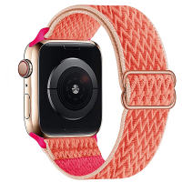 VUAERANG New Sport Solo Loop Band for Apple Watch Series 7 6 SE 5 4 3 2 1 Fabric Nylon Bracelet for Apple Watch 45mm 41mm 44mm 40mm 38mm 42mm Free Adjustment Watch Band