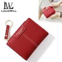 [LouisWill Women Wallets Female Purse Mini Hasp Solid Multi Cards Holder PU Leather Wallet Fashion Coin Short Wallets Slim Small Wallet Zipper Bag,LouisWill Women Wallets Female Purse Mini Hasp Solid 