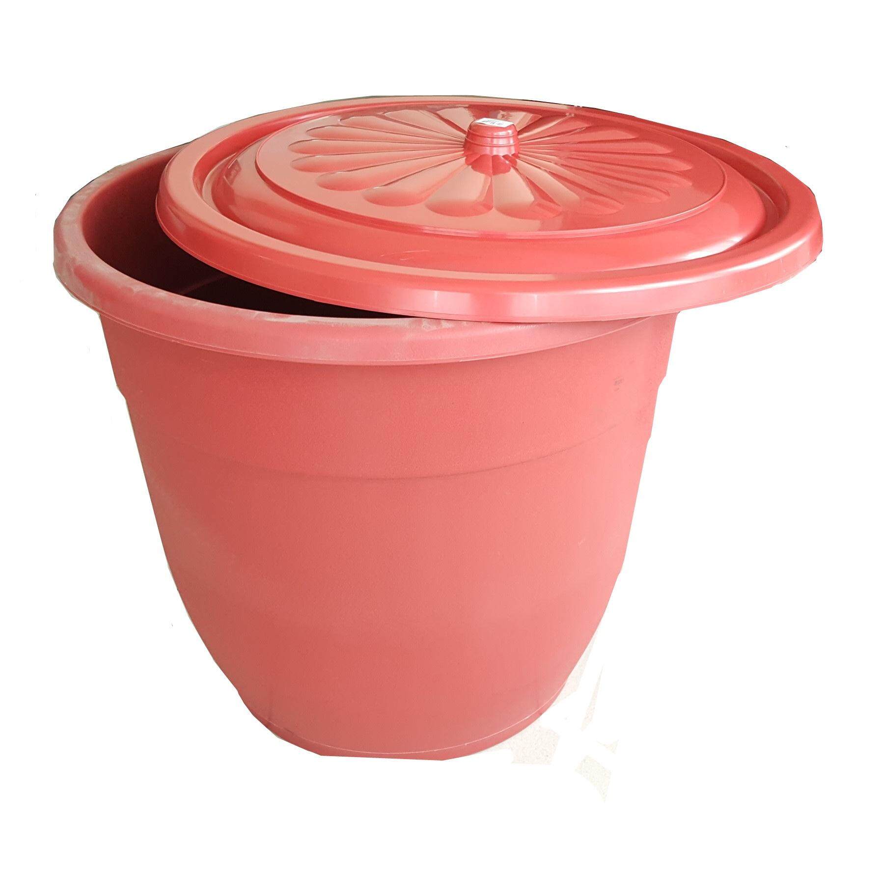 (OW) 37 Gallon or 140 Lit Multipurpose Big Pail with Cover for storing Water New PGMall