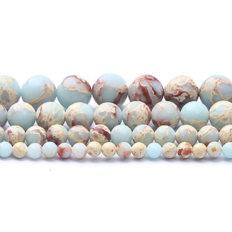  Hạt Đá Shoushan Tự Nhiên Hạt Đá Tròn Tự Nhiên Cỡ Chọn 4 6 8 10Mm Vòng Cổ Trang Sức Tự Làm Cho Vòng Tay 