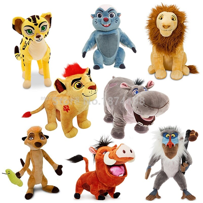 lion guard plush set