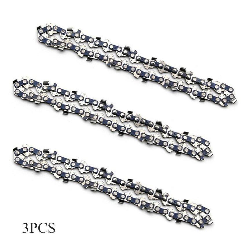 3 cái xích cưa xích mini, xích cưa xích 4 inch máy cưa mini gia dụng thay thế xích cưa xích cầm tay