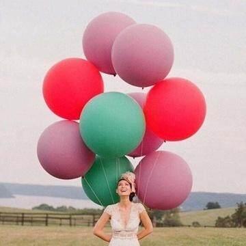 Pretty Giant 36/" Inch Big Latex Birthday Ballon Wedding Party Helium Decoration