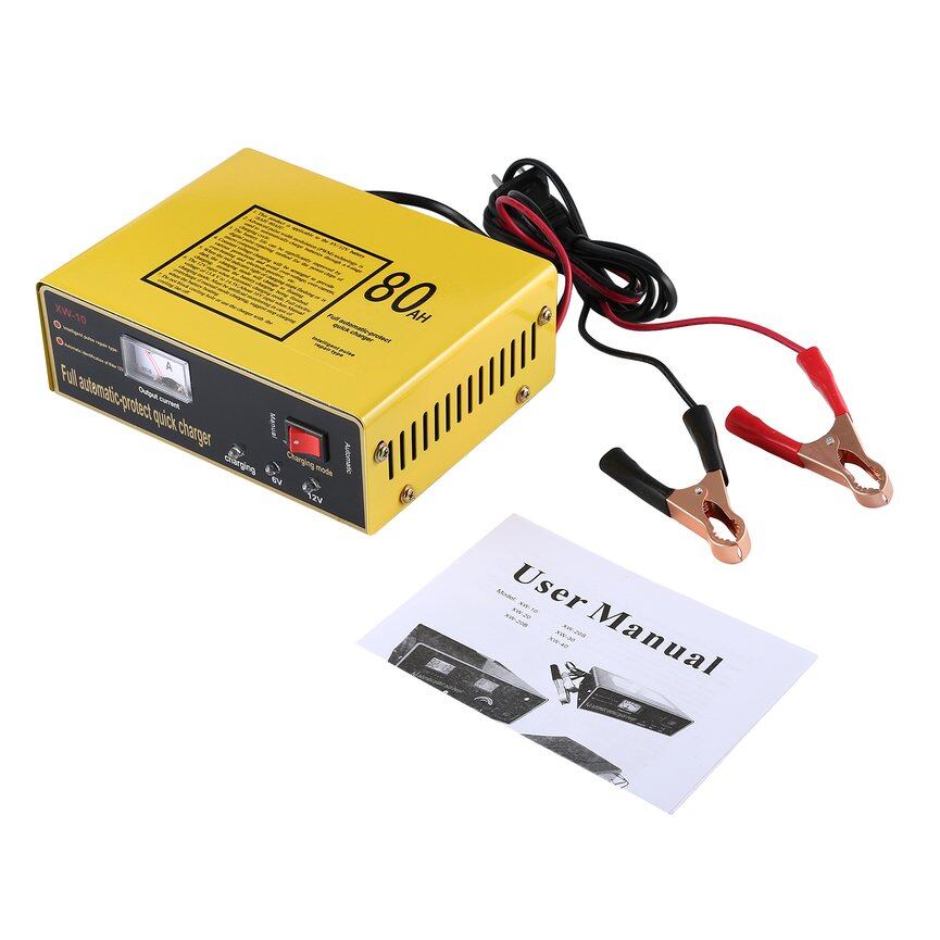 Ubest Bộ Sạc Pin Xe Hơi Tự Động Bộ Sạc Pin Xe Hơi Điện Thông Minh 6V/12V