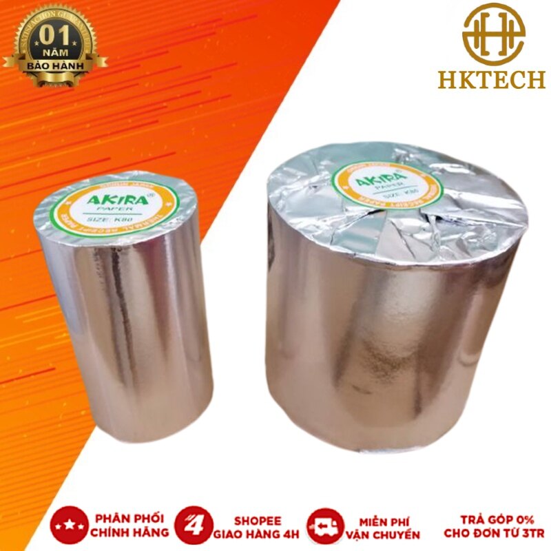 Giấy in bill k80 - giấy in nhiệt k80 đường kính 80mm cuộn giấy in ocha, in nhiệt, in bill k80x80