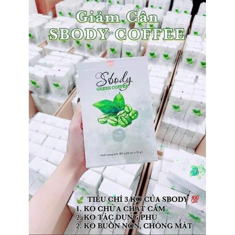 Cà Phê Giảm Cân Sbody Green Coffee Chính Hãng