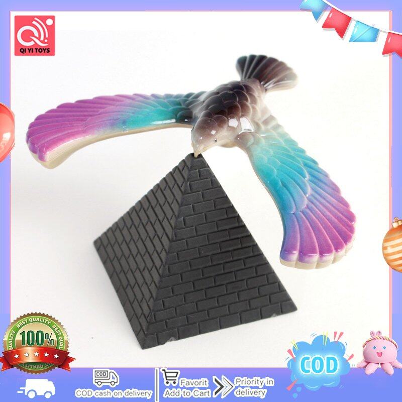 Amazing Balancing Bird with Triangle Stand - CNH Color May Vary