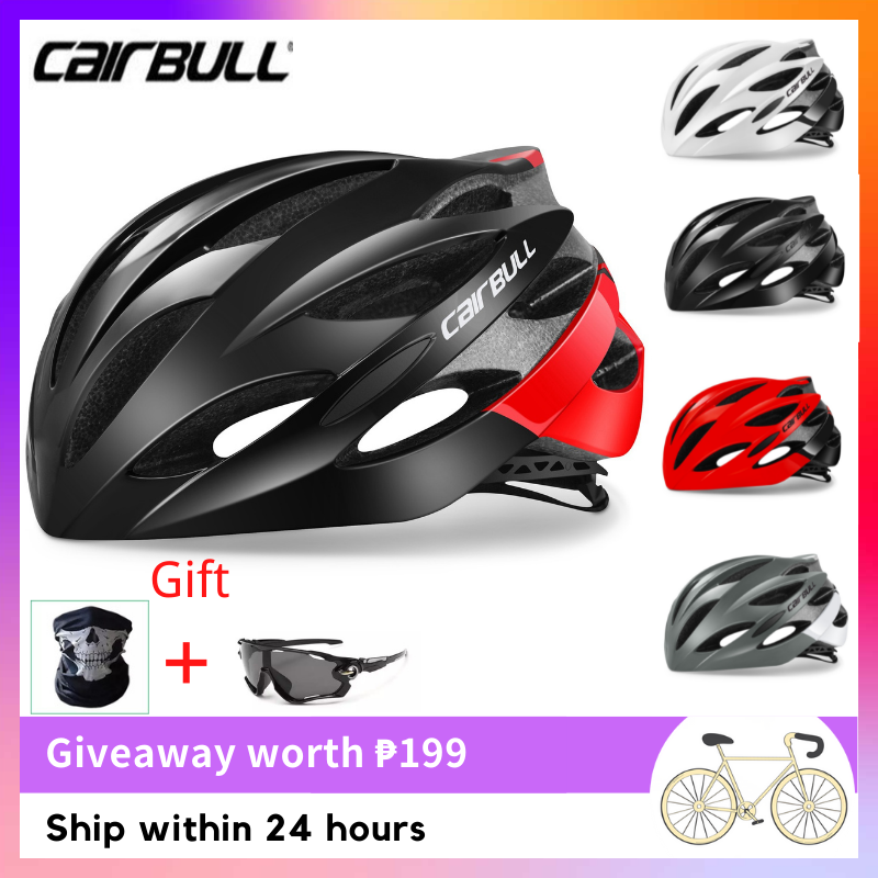 CAIRBULL Mũ Bảo Hiểm Xe Đạp Mũ Bảo Hiểm Xe Đạp Đường Trường Nhẹ Thoáng Khí Thoải Mái Mũ Bảo Hiểm An Toàn 9 Màu